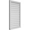 Ekena Millwork Vertical Surface Mount PVC Gable Vent: Functional, w/ 2"W x 2"P Brickmould Sill Frame, 24"W x 40"H GVPVE24X4003SF - alternate 3